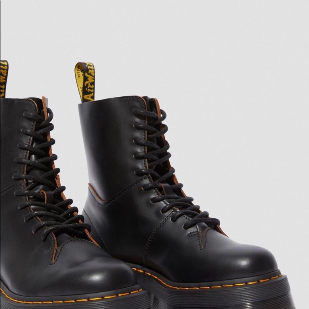 Dr. Martens Jadon Decon Leather Platform Boot - Picture 3 of 10